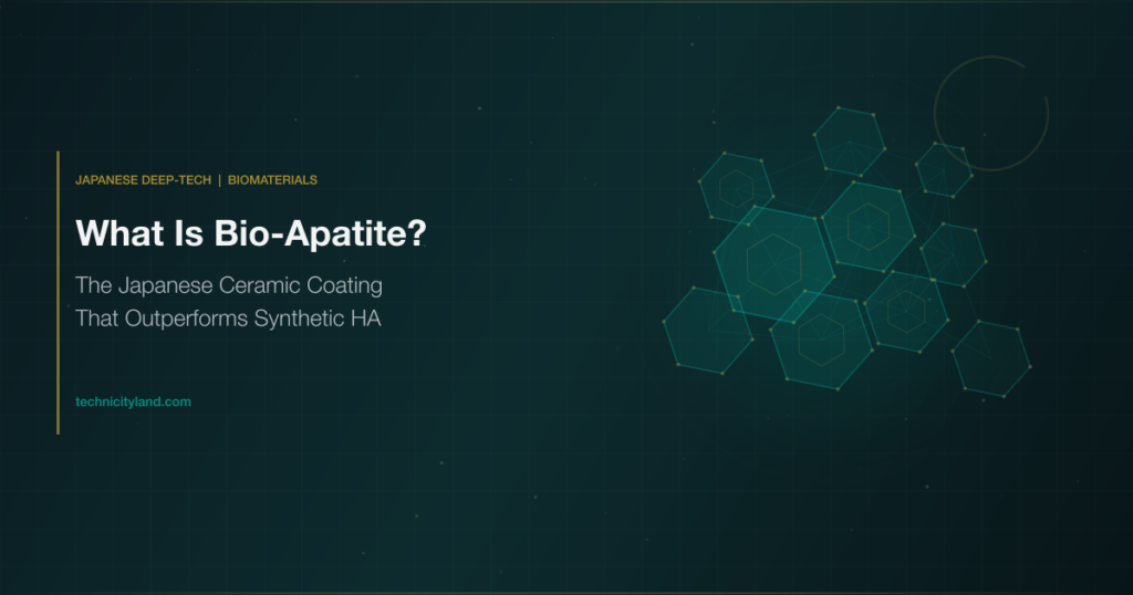 What Is Bio-Apatite? The Japanese Ceramic Coating That Outperforms Synthetic HA
